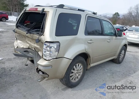 2010 Mercury Mariner Premier from USA, damaged, VIN 4M2CN9HG0AKJ17615
